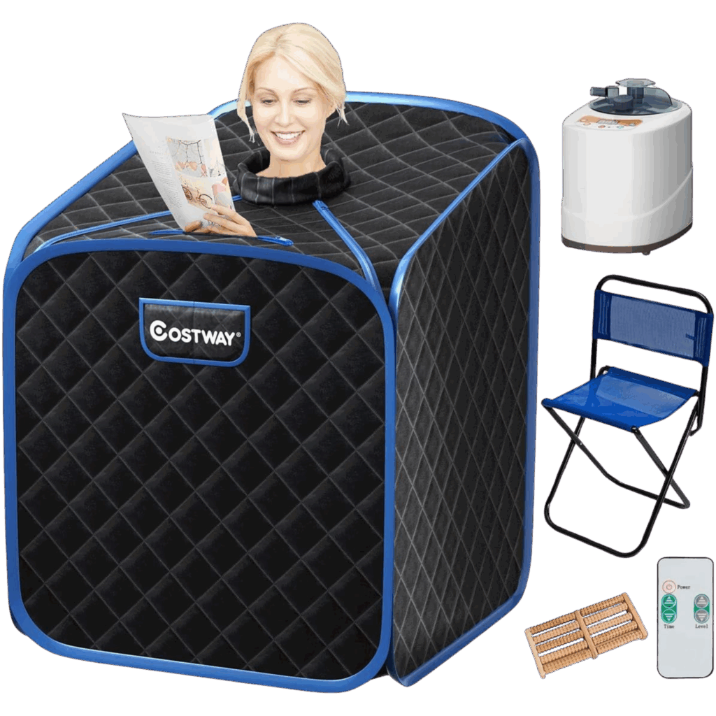 costway personal home sauna